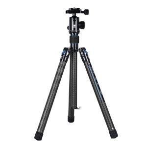 シルイ / 超軽量ポータブル5段三脚セット(ボール雲台:E-10)[AT-125+E-10-JP]