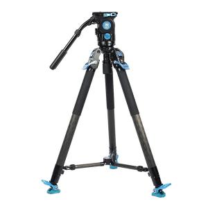 シルイ / ラピッドシステム(SVT)3段三脚(クイックハンドル付/油圧式雲台:SVH15)[SVT75Pro+SVH15-JP]