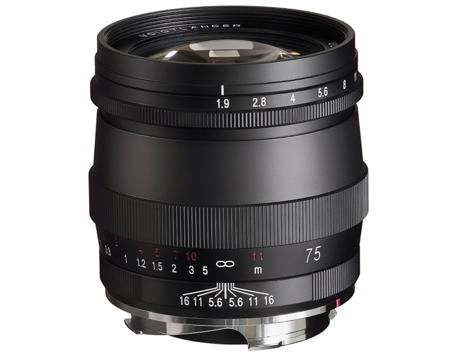 コシナ / フォクトレンダー ULTRON 75mm F1.9 VM MC [マットブラックペイント]
