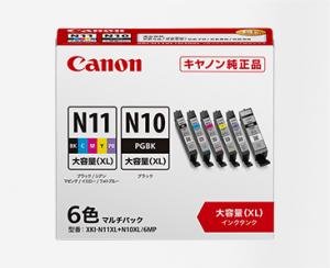 キヤノン /  インクタンク XKI-N11XL+N10XL/6MP [マルチパック 大容量]