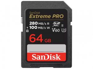サンディスク / SDカード Extreme PRO U64GB【SDSDXEP-064G-JNJIP】
