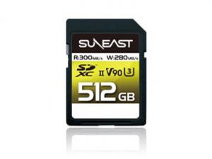 SUNEAST / ULTIMATE PRO V90 SDXCUHS-IIカード SE-SDU2512GA300 [512GB]