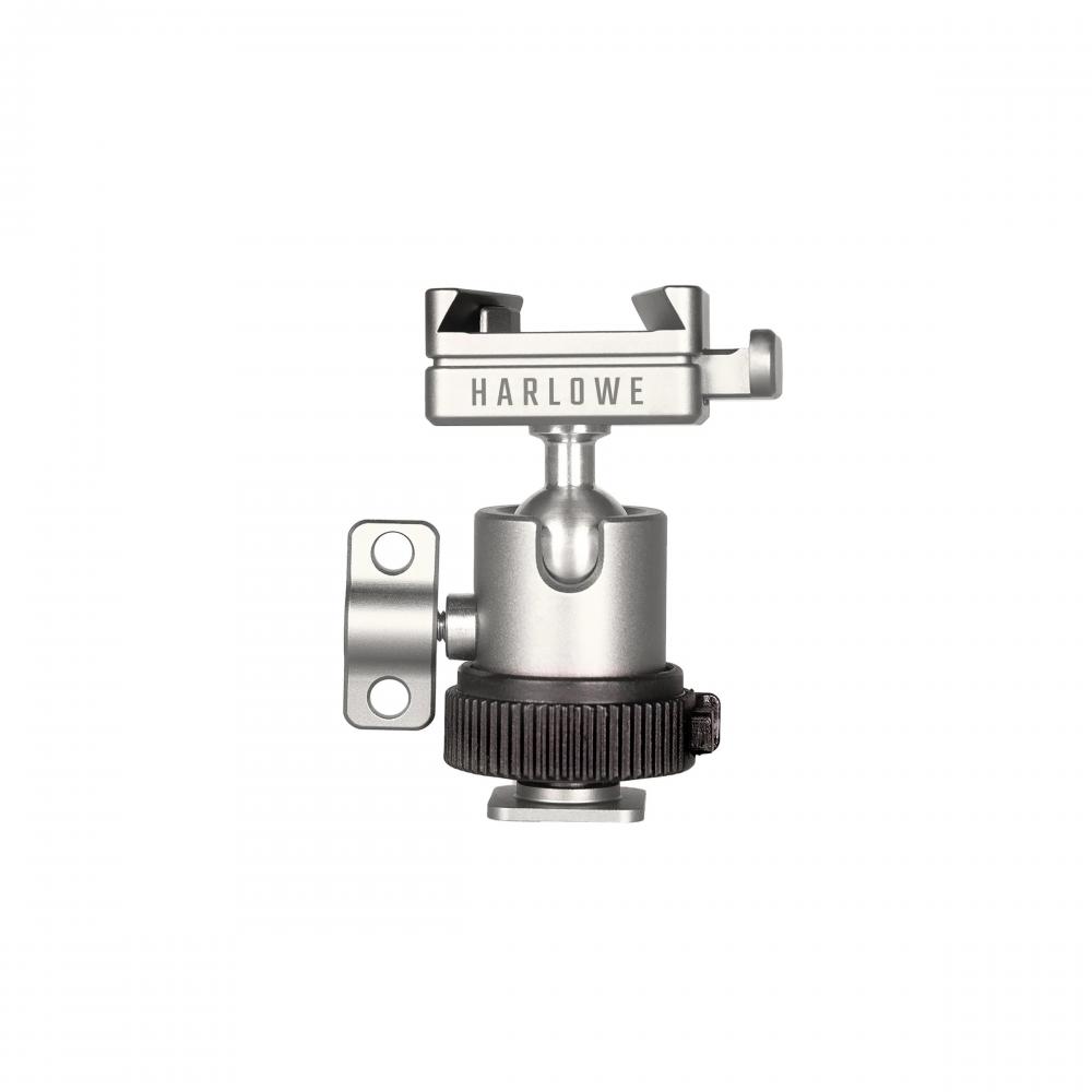 Harlowe / Vマウントクイックロックボールヘッドコールドシューアダプター